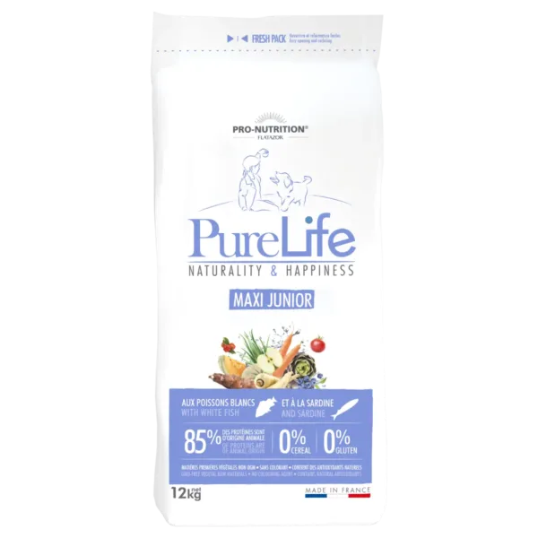 alimento perros cachorro flatazor pure life